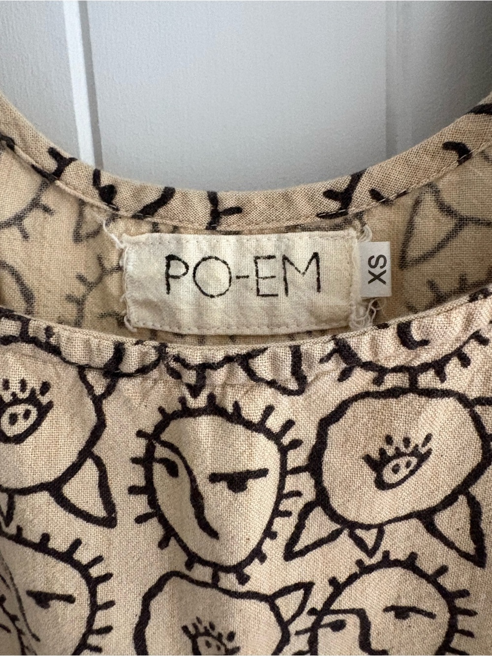 Po-Em handwoven cotton set - Sun Flower - Picture 2 of 6